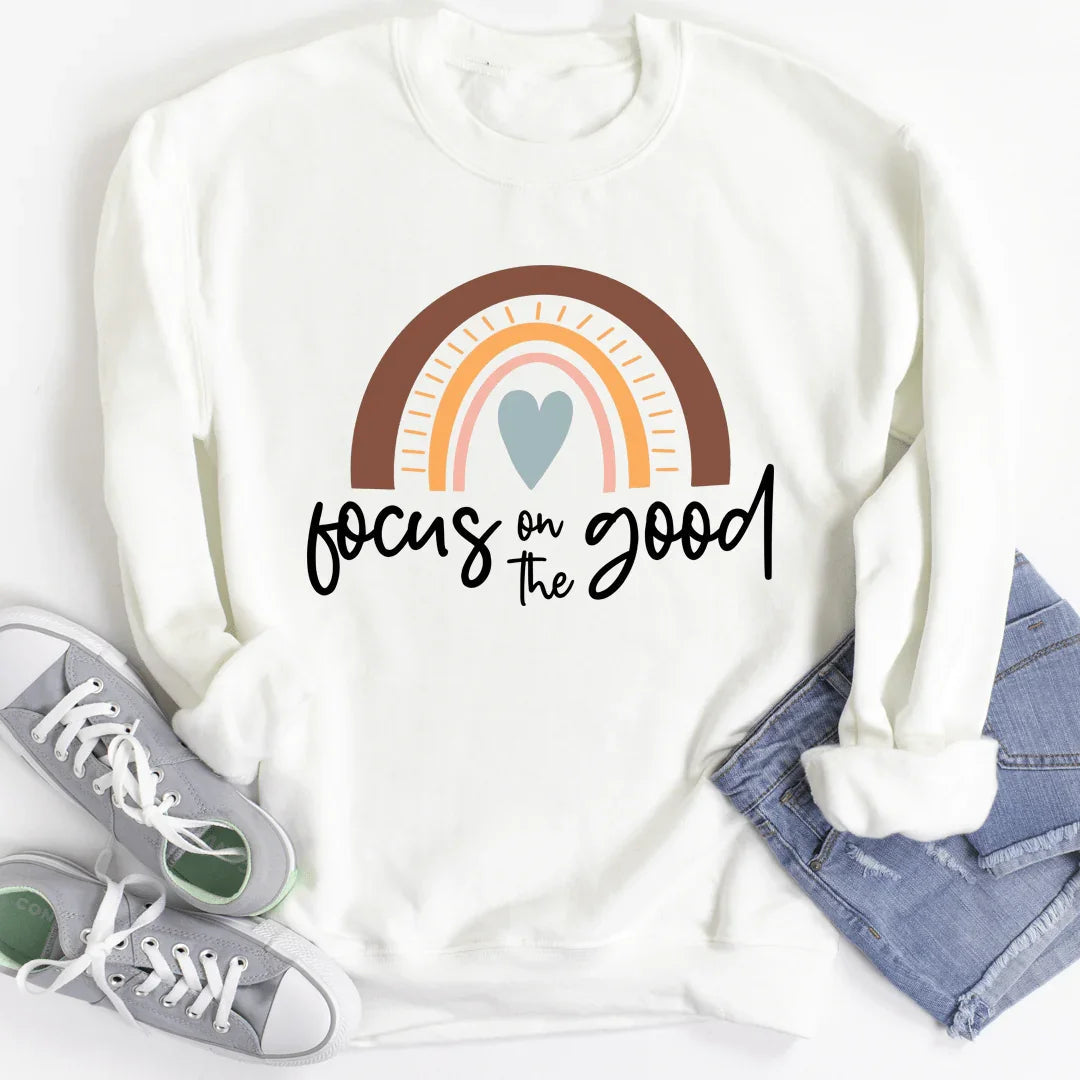 Focus On The Good Sweatshirt - Korvel