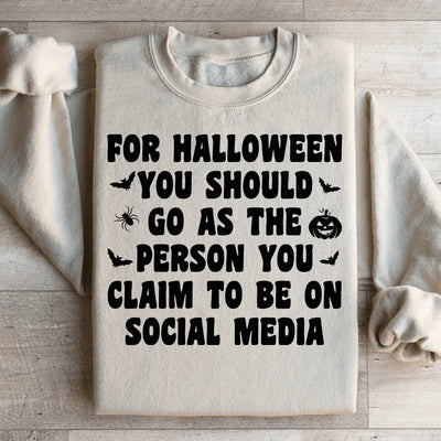 Para Halloween deberías ir con sudadera