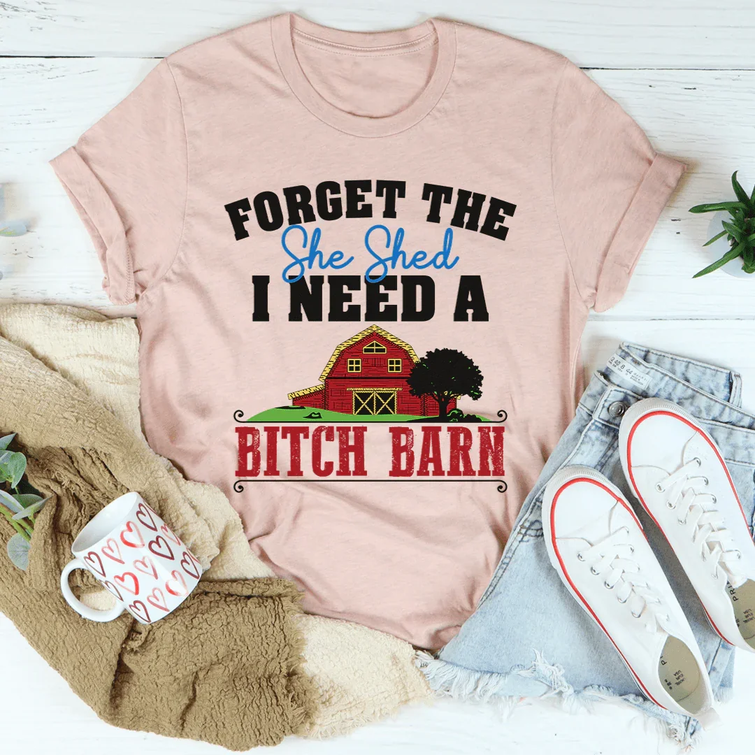 Olvídate de la camiseta She Shed