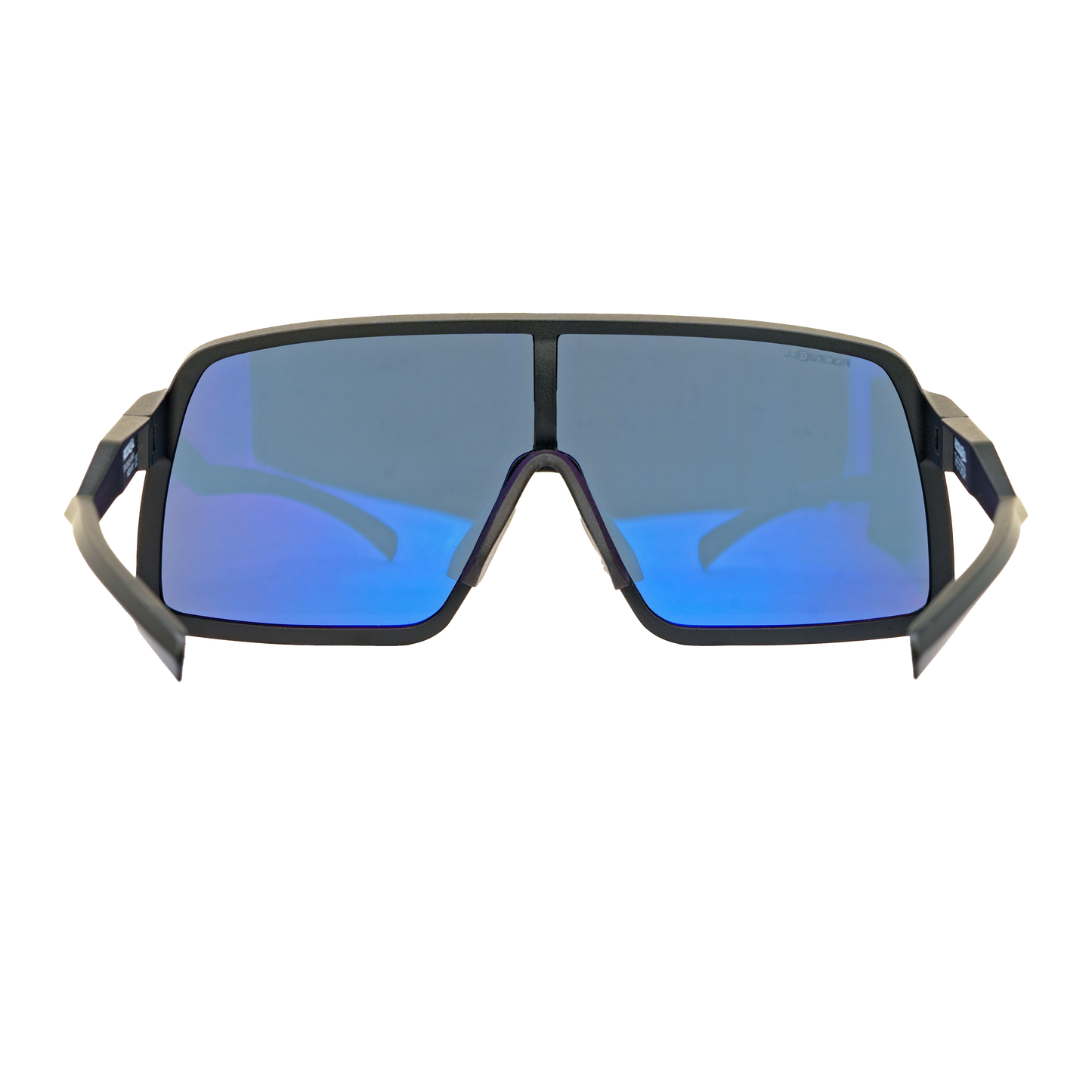Forza Polarized Sunglasses - Black/Blue Anti-Reflective Lenses - Korvel