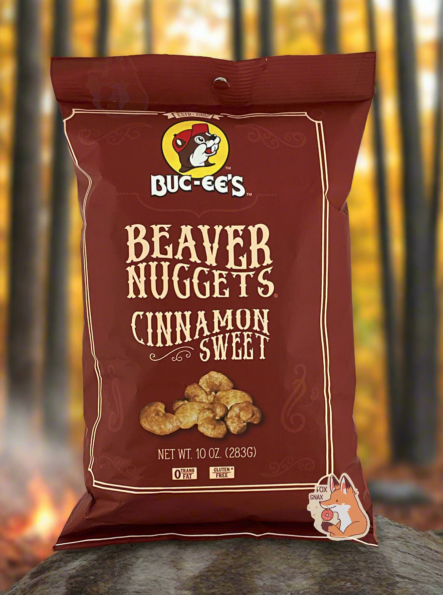 Buc-ee's Cinnamon Sweet Beaver Nuggets - 10 oz