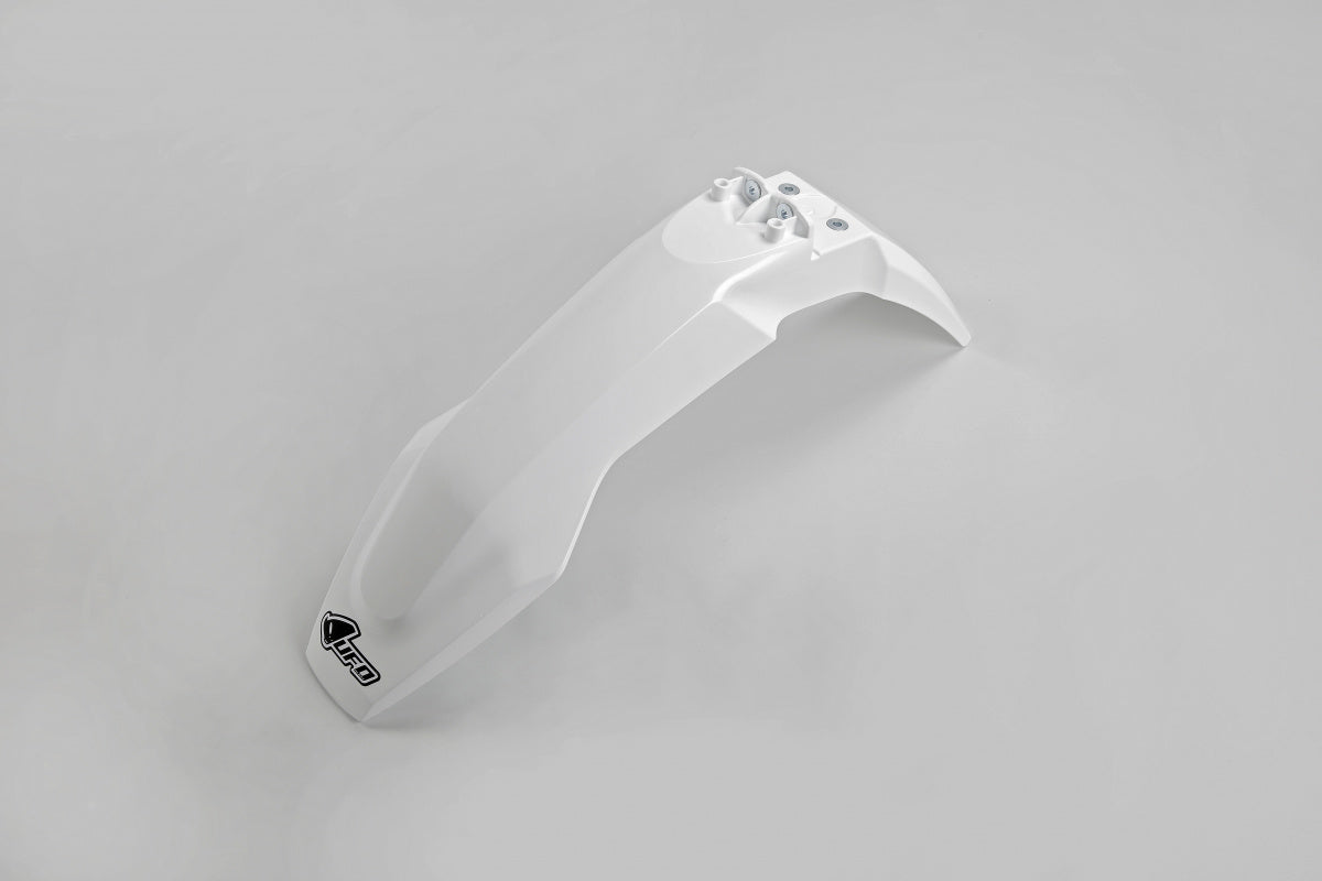 Premium White Front Fenders for Husqvarna TC, TE, FC, and FE Models - Korvel