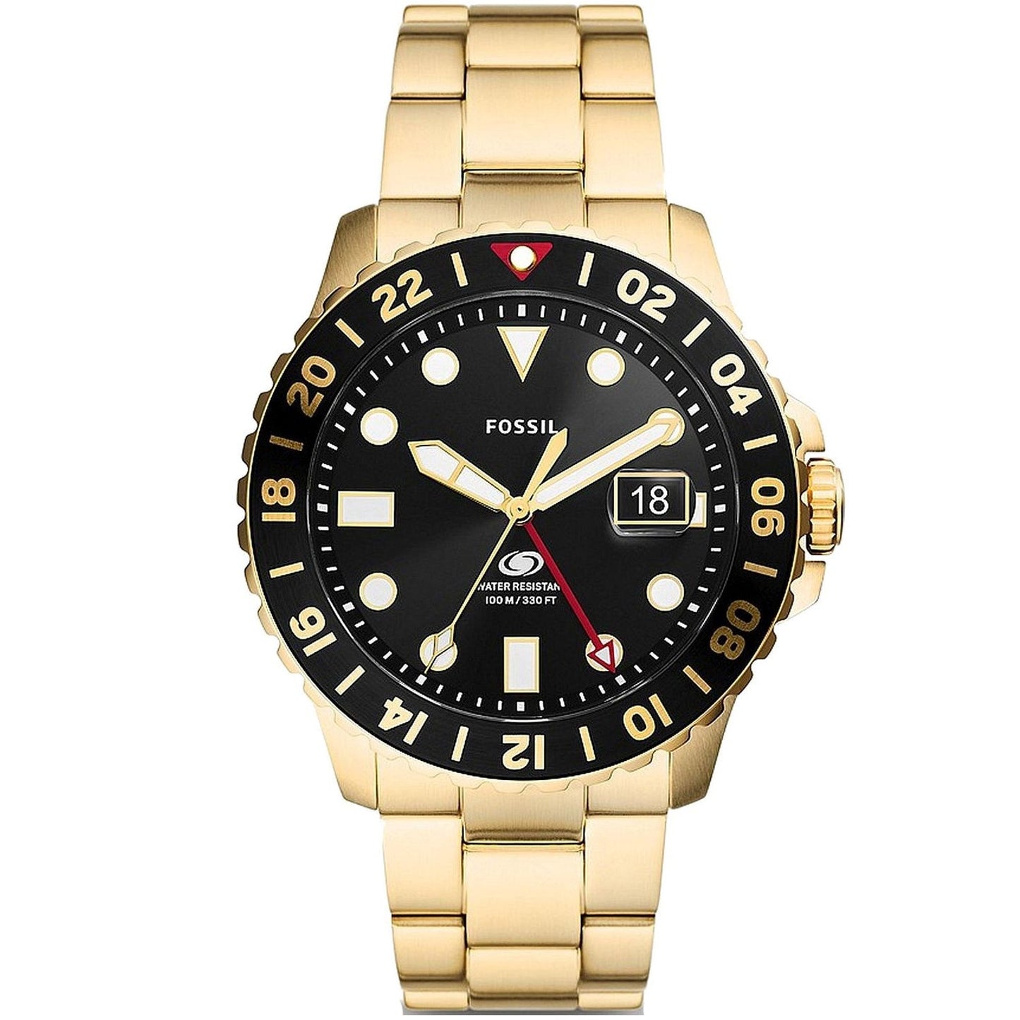 Fossil Men's Blue GMT Watch