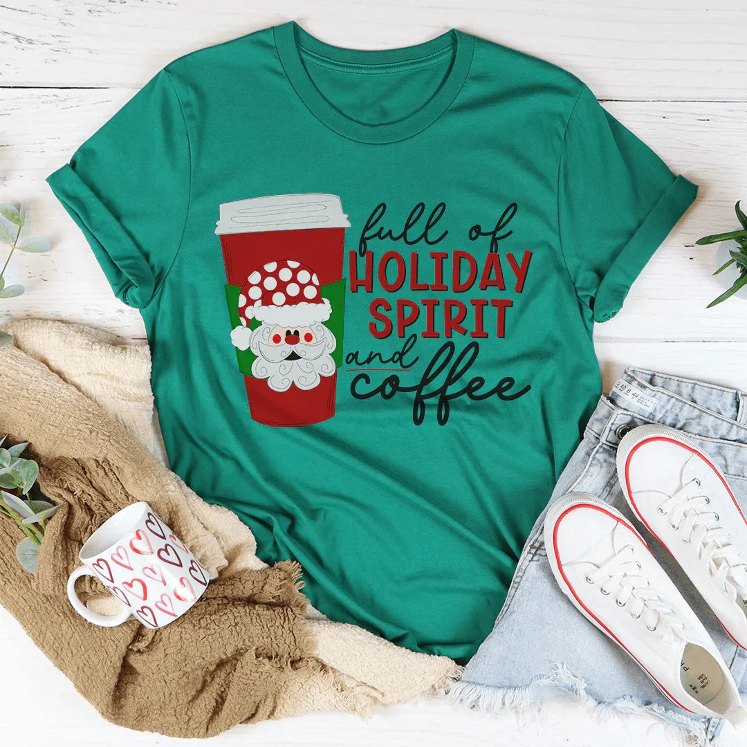 Holiday Spirit Coffee Tee