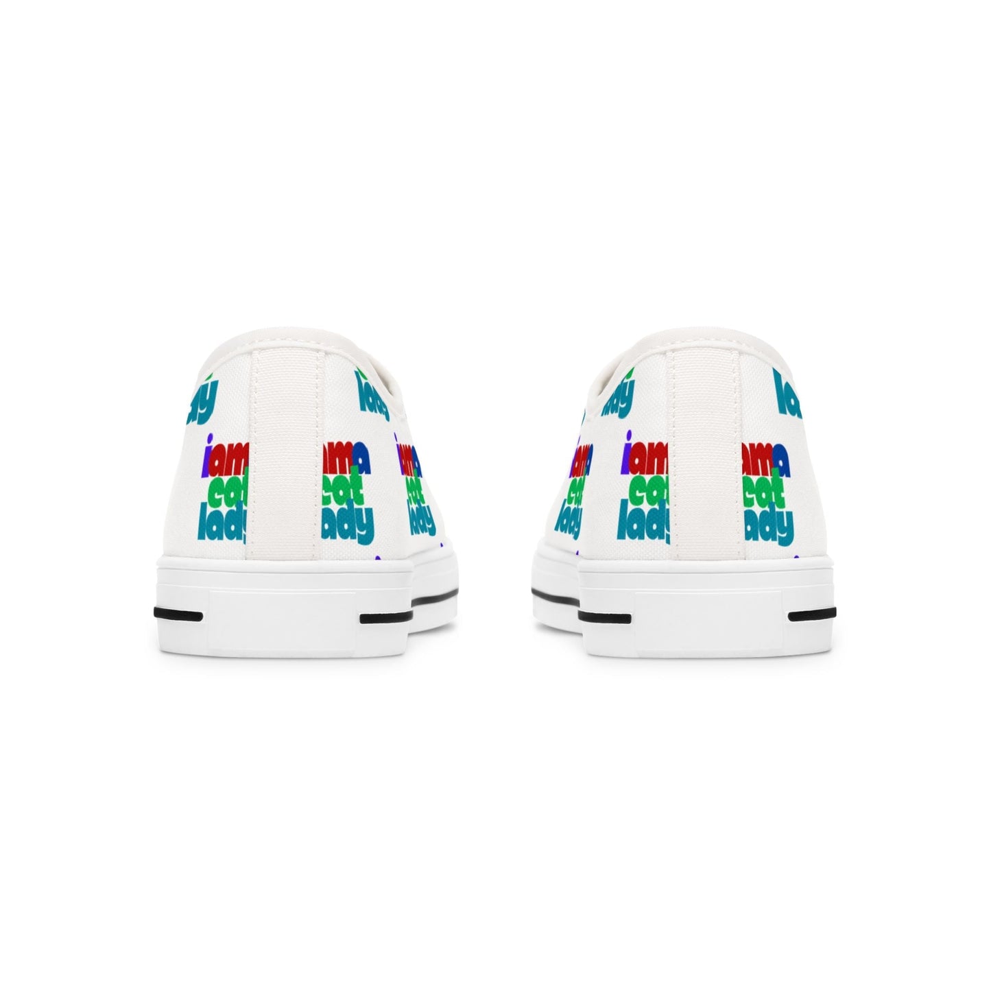 Whimsical Cat Lover Women's Casual Sneakers - Korvel