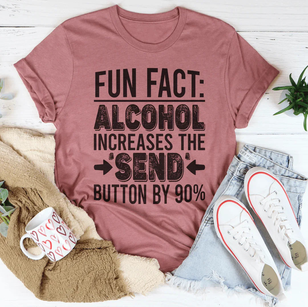 Camiseta con datos curiosos