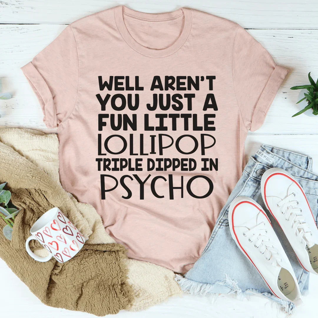 Camiseta divertida de piruleta pequeña