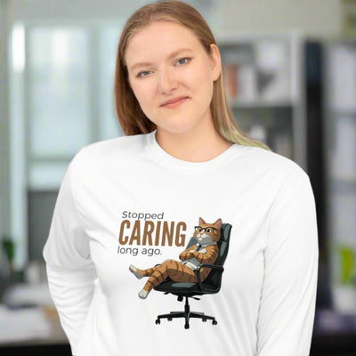 Hilarious Cat Lover's Unisex Long-Sleeve Performance Tee - Korvel