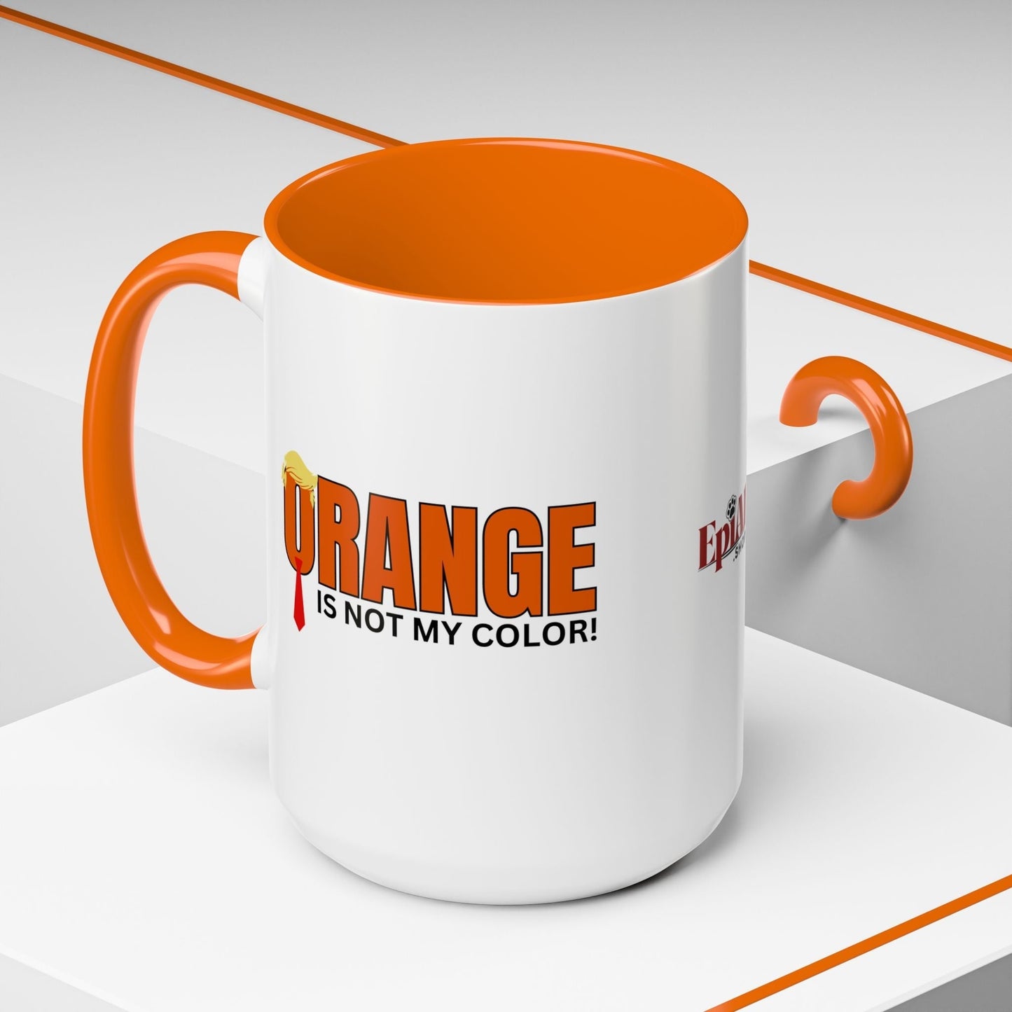 Funny 'Orange Is Not My Color' Coffee Mug - 11oz & 15oz