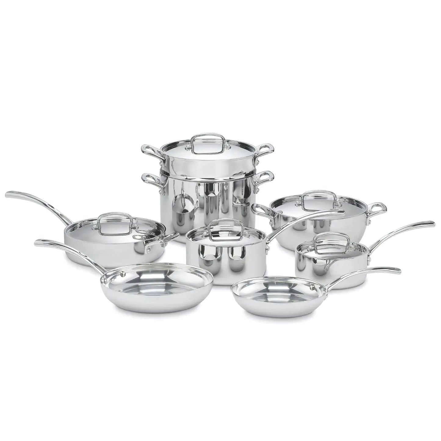Cuisinart FCT-13 13-Piece Cookware Set - French Classic Tri-Ply
