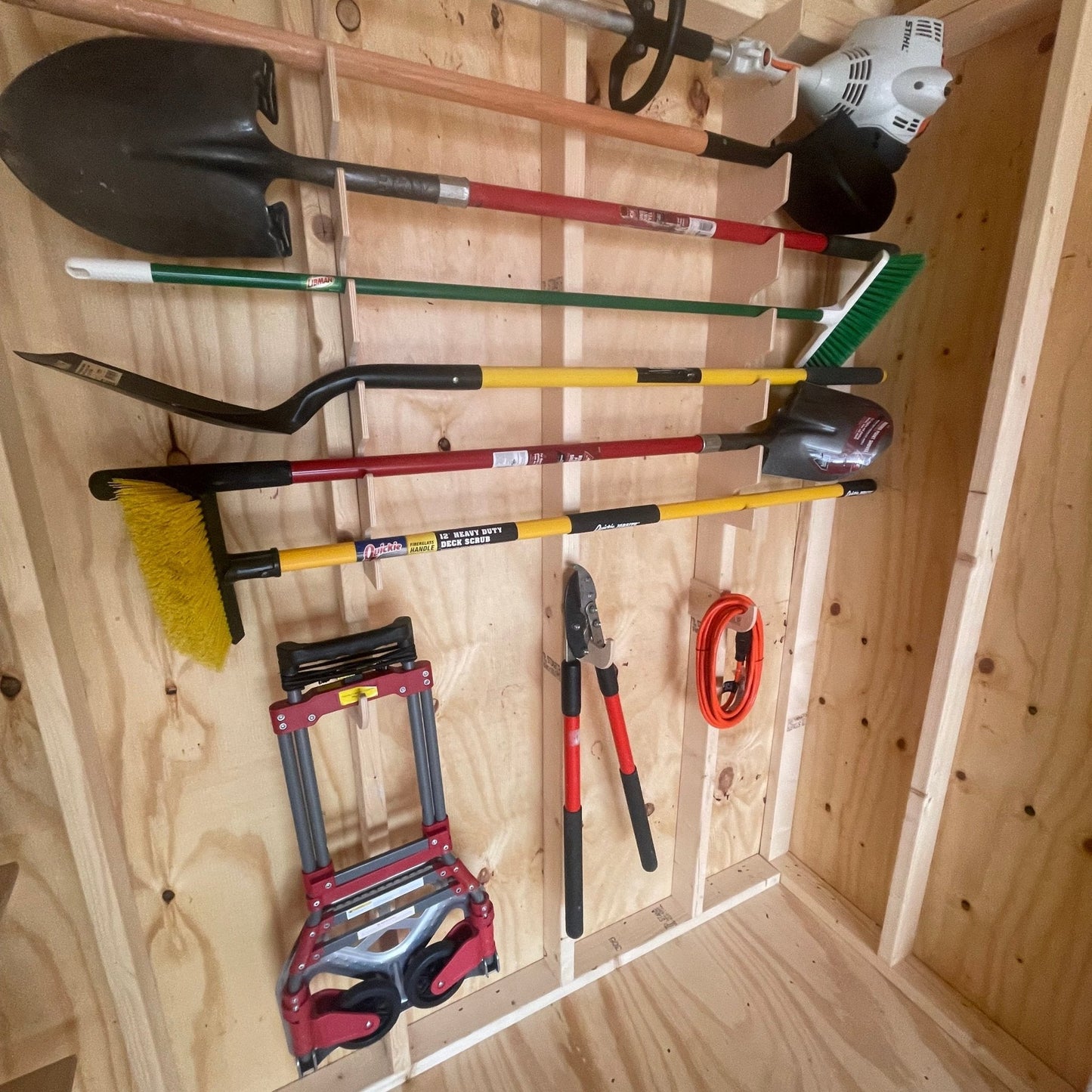 Ultimate Garden Tool Storage Rack – 36" Wall-Mounted Organizer