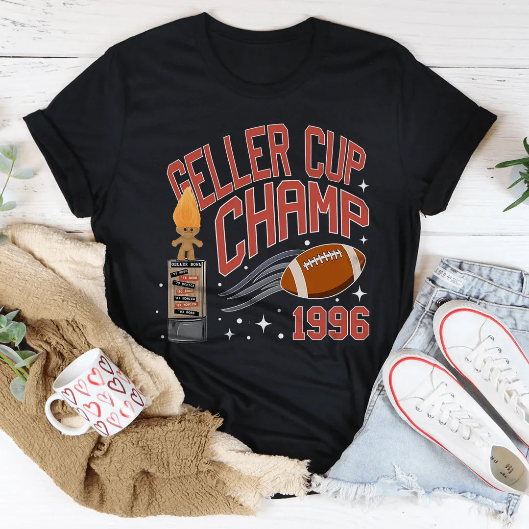 Camiseta del campeón de la Copa Geller 1996
