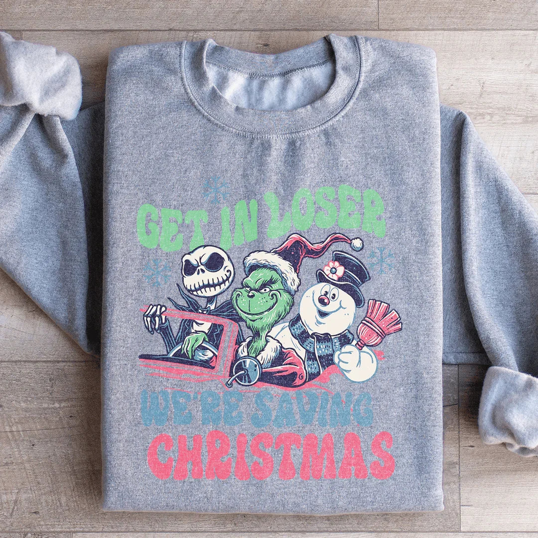 Join the Holiday Squad: Saving Christmas Sweatshirt - Korvel