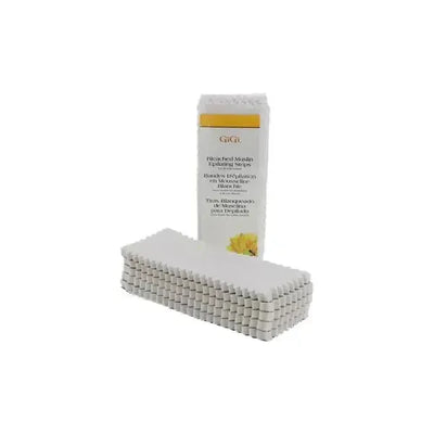GiGi Bleached Muslin Epilating Strips Small - 100 Pack