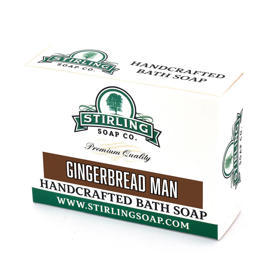 Savon de bain Gingerbread Man de Stirling Soap Co. 5,5 oz