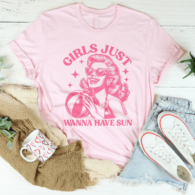 Camiseta "Las chicas solo quieren tener sol"