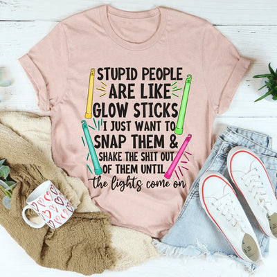 Glowsticks Tee - Premium Everyday Comfort - Korvel