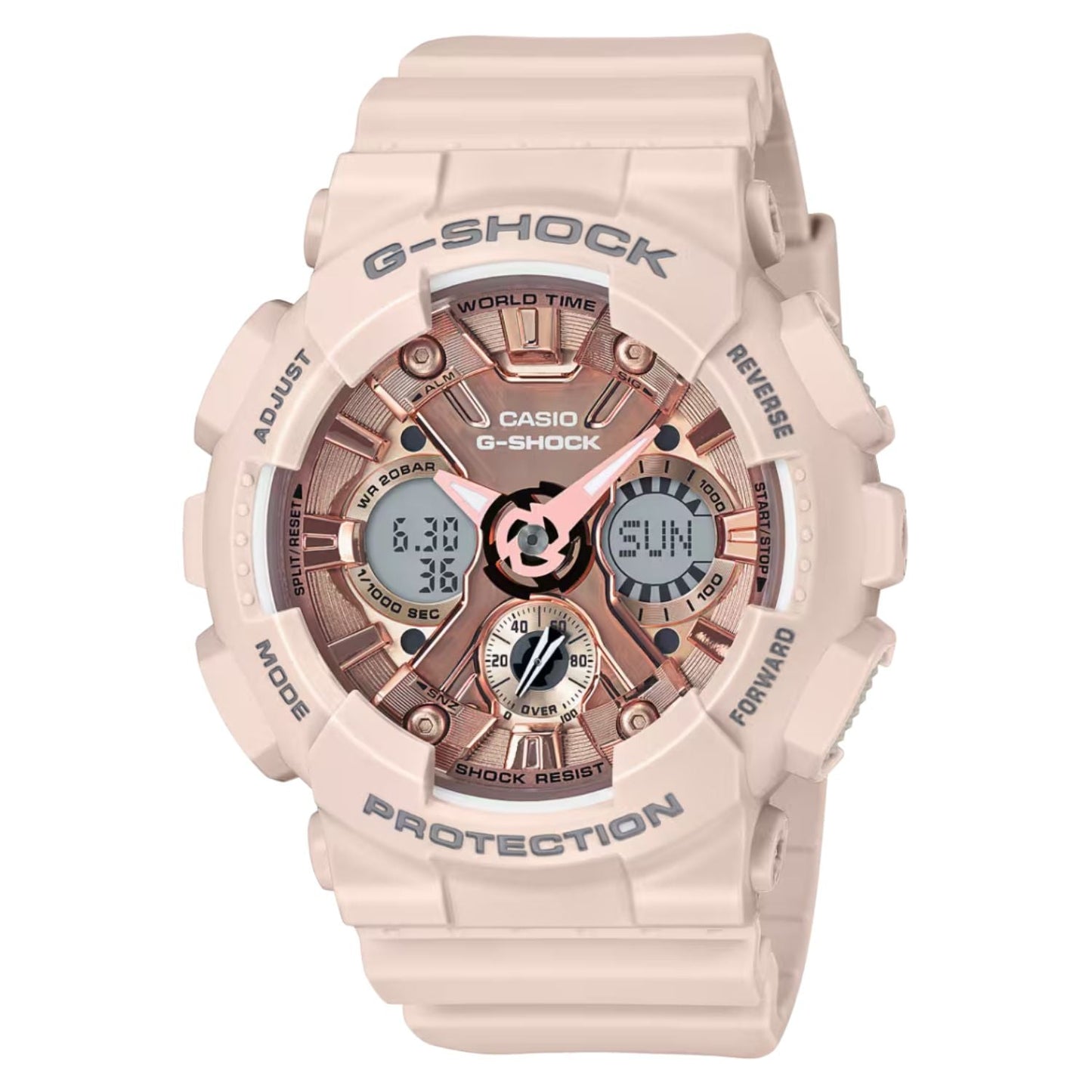Montre G-Shock pour femme Casio - Cadran rose