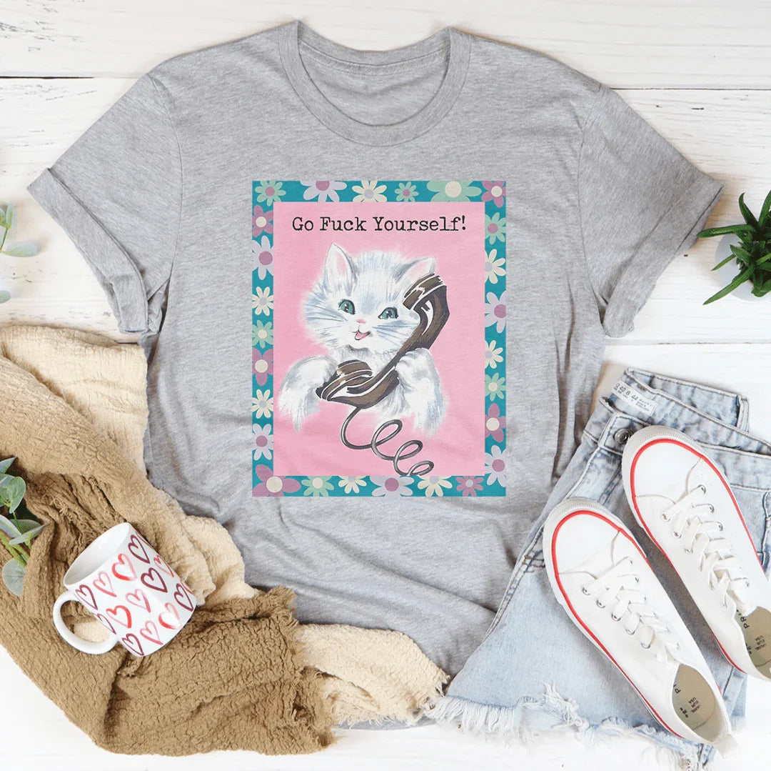 Camiseta "Vete a la mierda"
