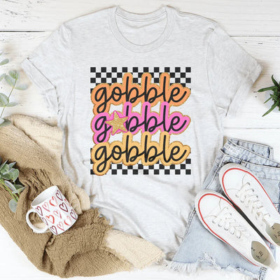 Gobble Tee - Camiseta Festiva de Acción de Gracias