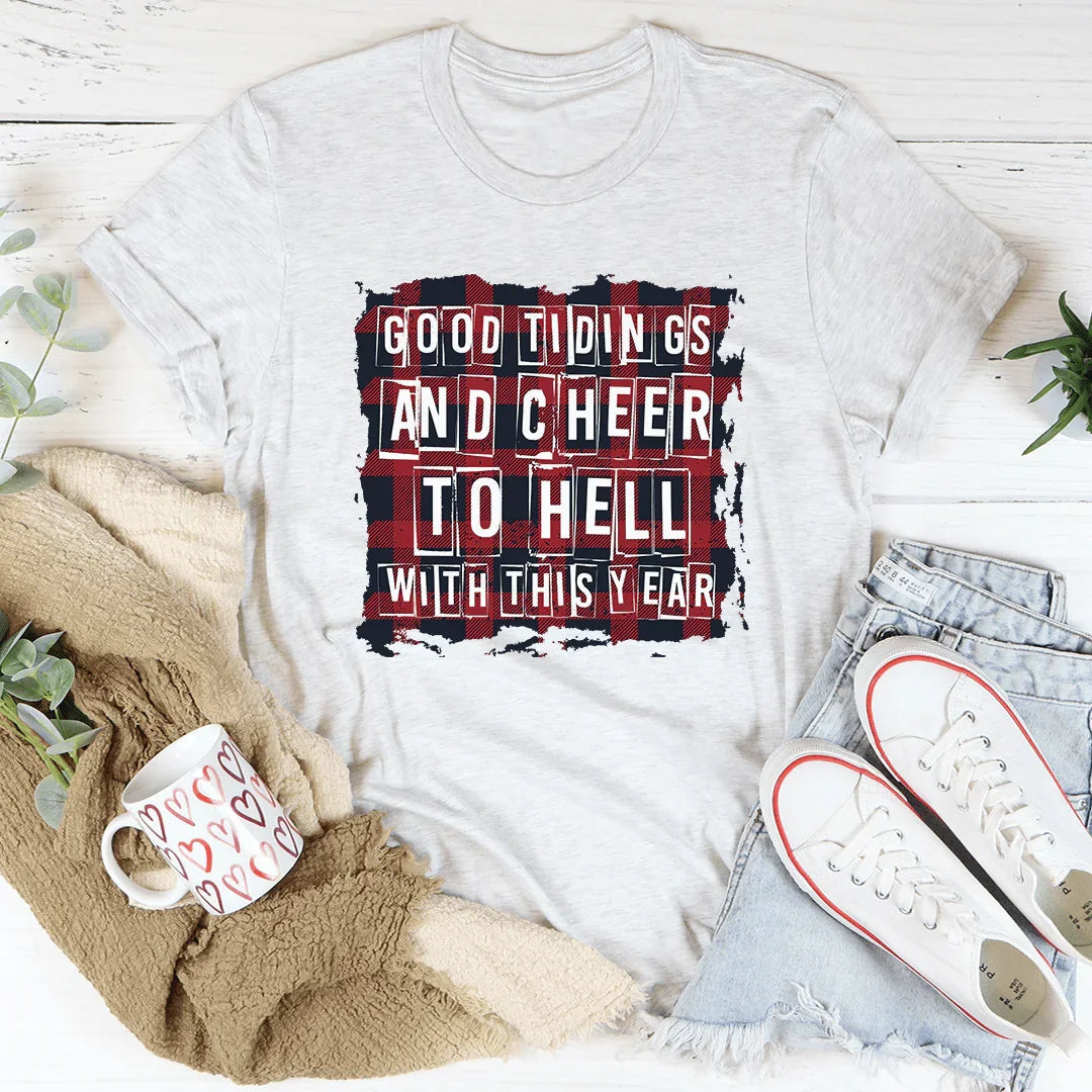 Camiseta de buenas noticias y alegría