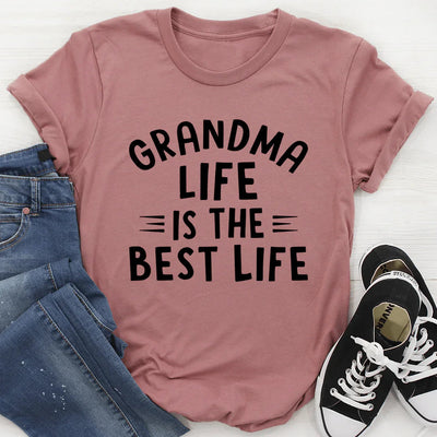 La vida de abuela es la mejor vida camiseta