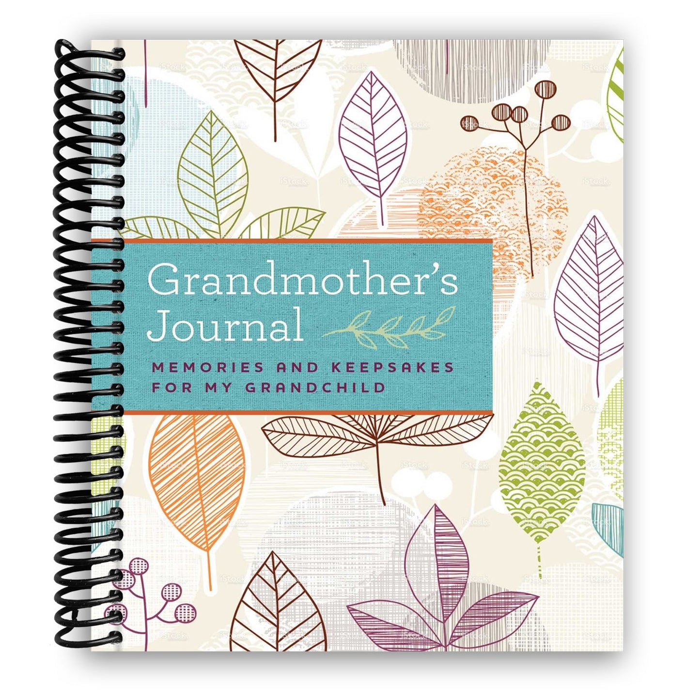 Treasured Memories: A Grandmother's Journal for Sharing Life's Stories with Grandchildren (Spiral Bound) - Korvel