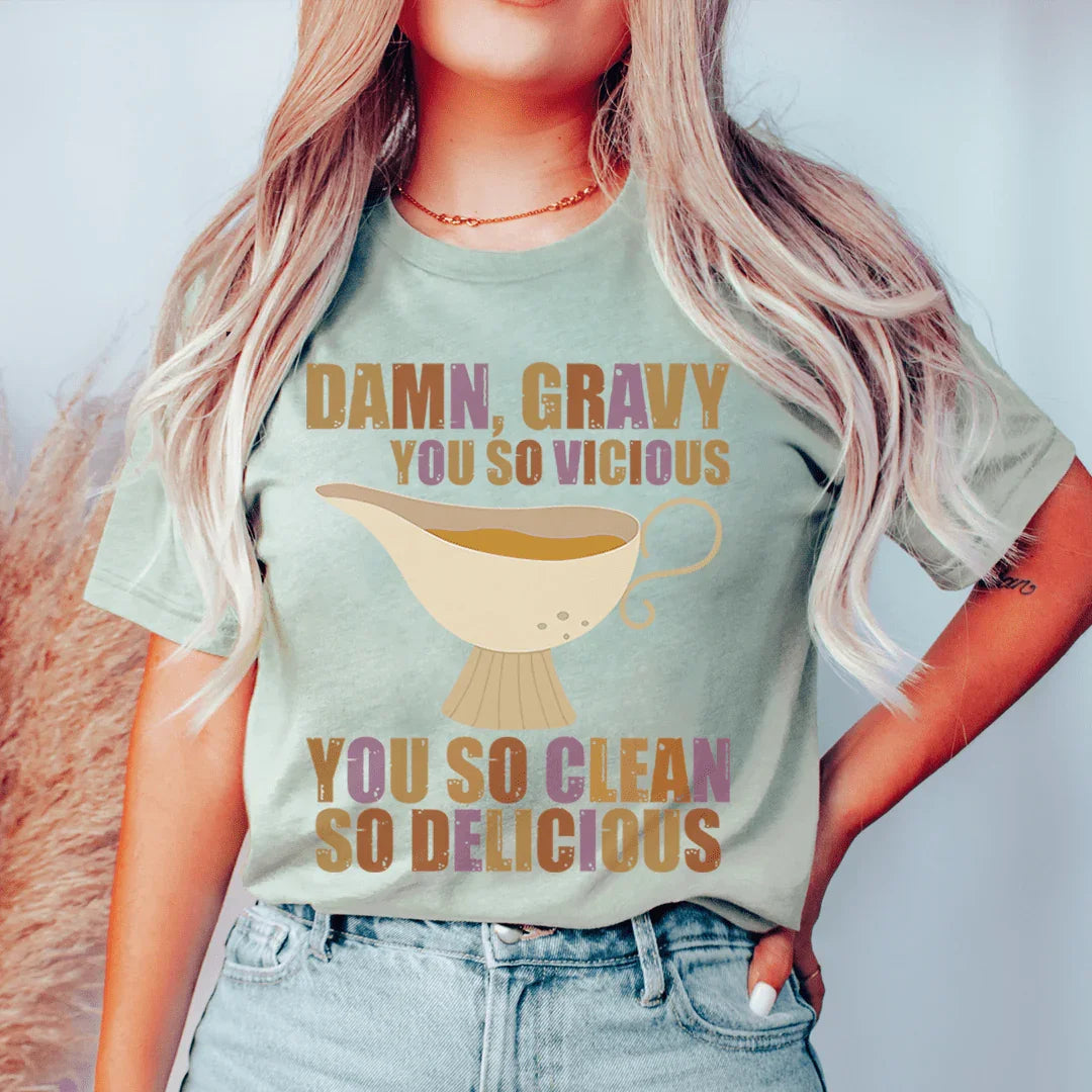 Camiseta "Gravy You So Delicious"