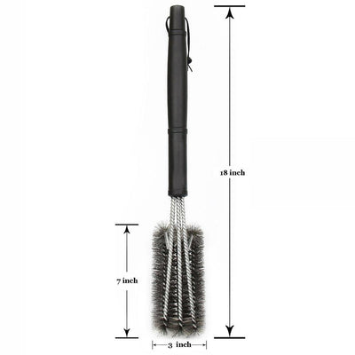 Premium Stainless Steel Grill Cleaning Brush