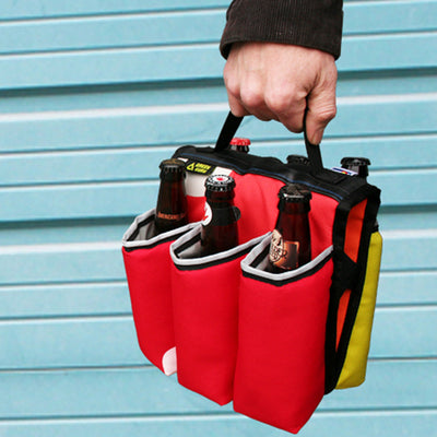 Green Guru Sixer 6-Pack Bottle Holder - Multi-color