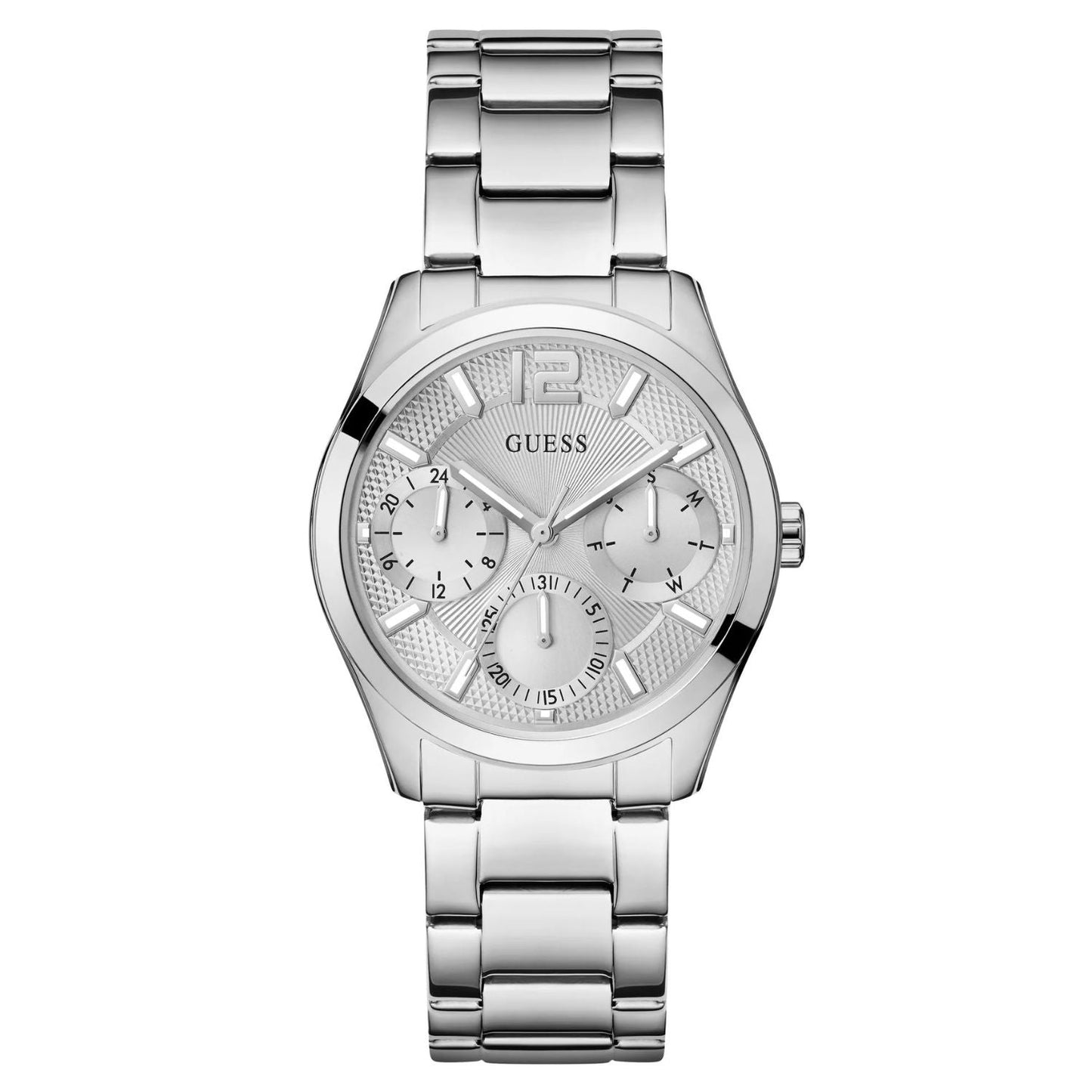 Guess Women's Zoe Watch - Elegant Silver Design