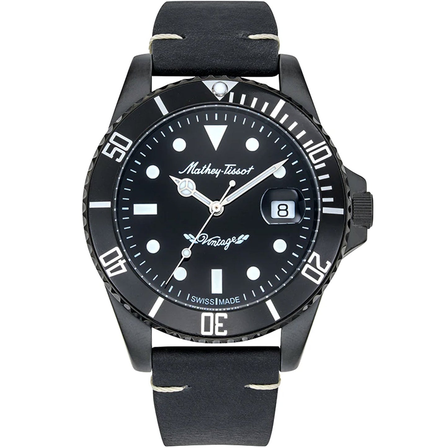 Montre automatique vintage Mathy pour homme Mathey Tissot