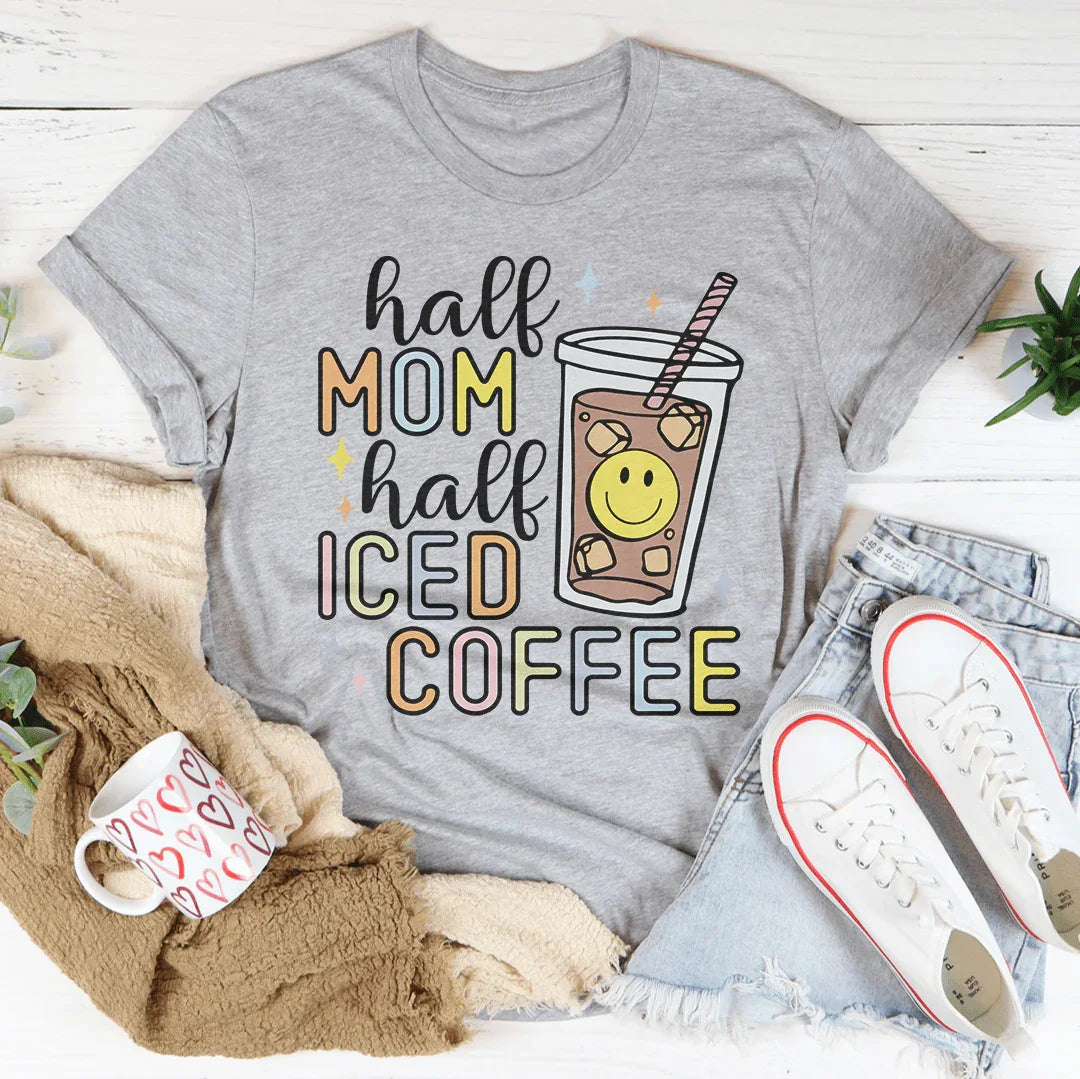 T-shirt Mi-Maman Mi-Café Glacé