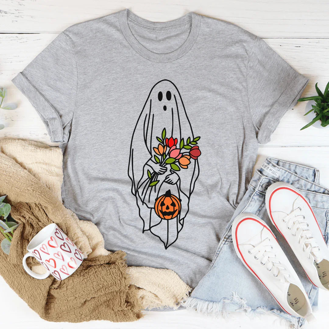Camiseta fantasma de novia de Halloween