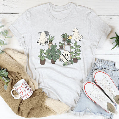 Halloween Ghost Plant Lover T-Shirt