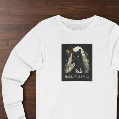 T-shirt unisexe à manches longues Halloween | Mode automnale confortable