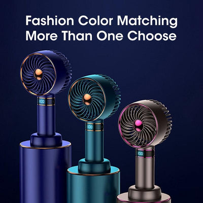 Portable USB Rechargeable Handheld Mini Fan