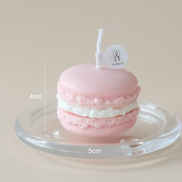Handmade Macaron Scented Candle Set for Home Decor
