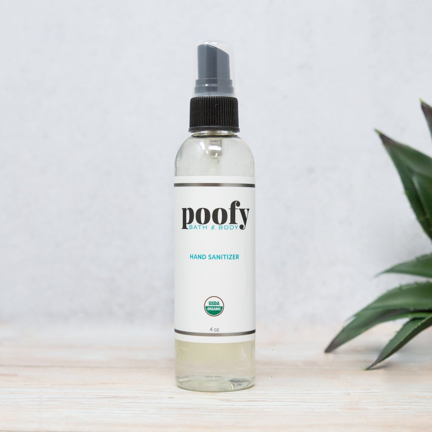 Désinfectant pour les mains biologique certifié USDA - 4 oz.