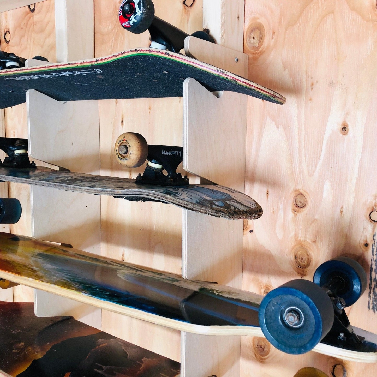 Organizador de Skateboard de Pared Premium
