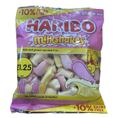 Haribo Milkshakes - Chewy Gummies for Sweet Moments