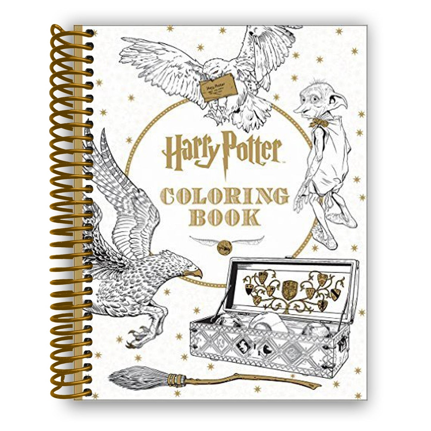Magical Harry Potter Coloring Book (Spiral Bound Edition) - Korvel