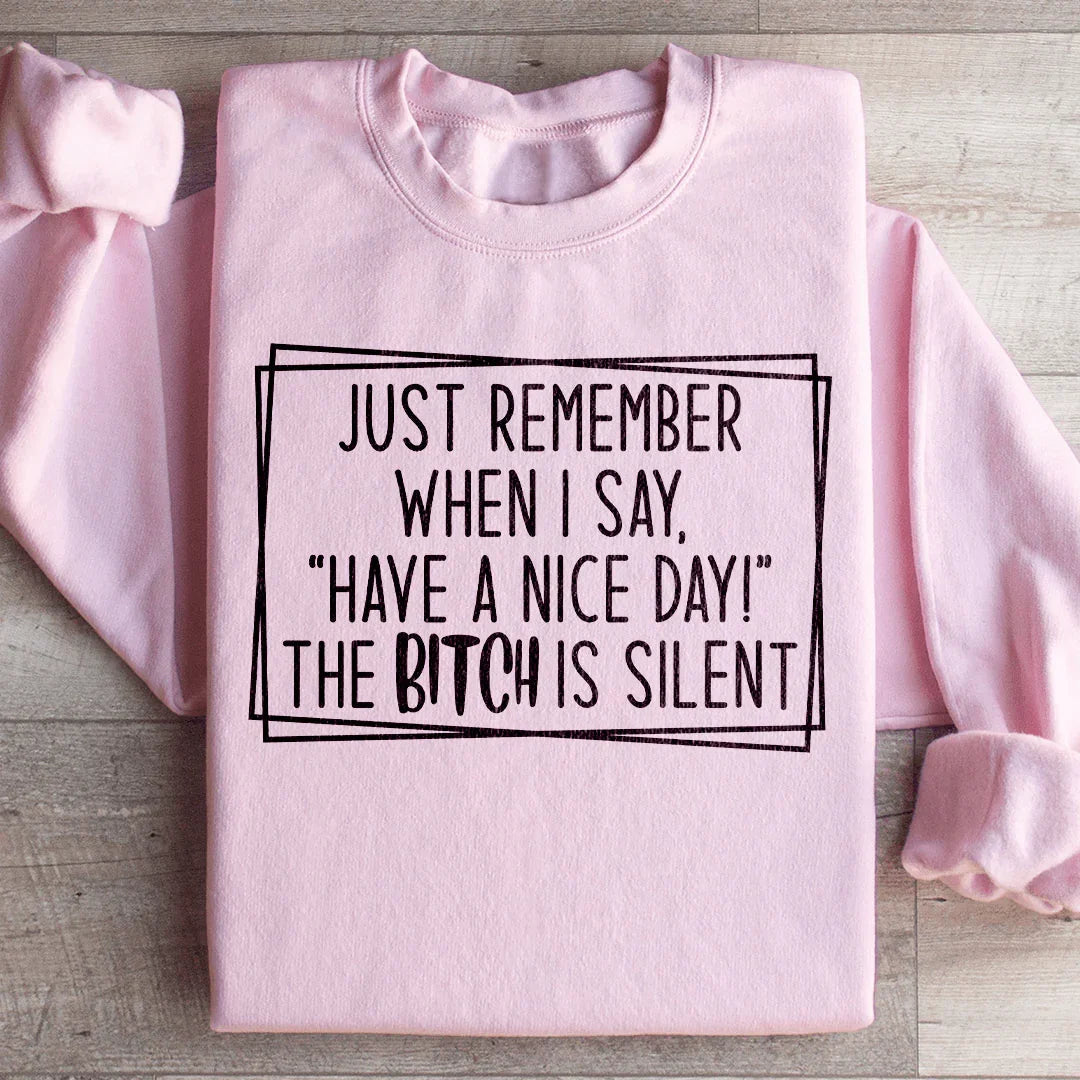 Sudadera "Que tengas un buen día"