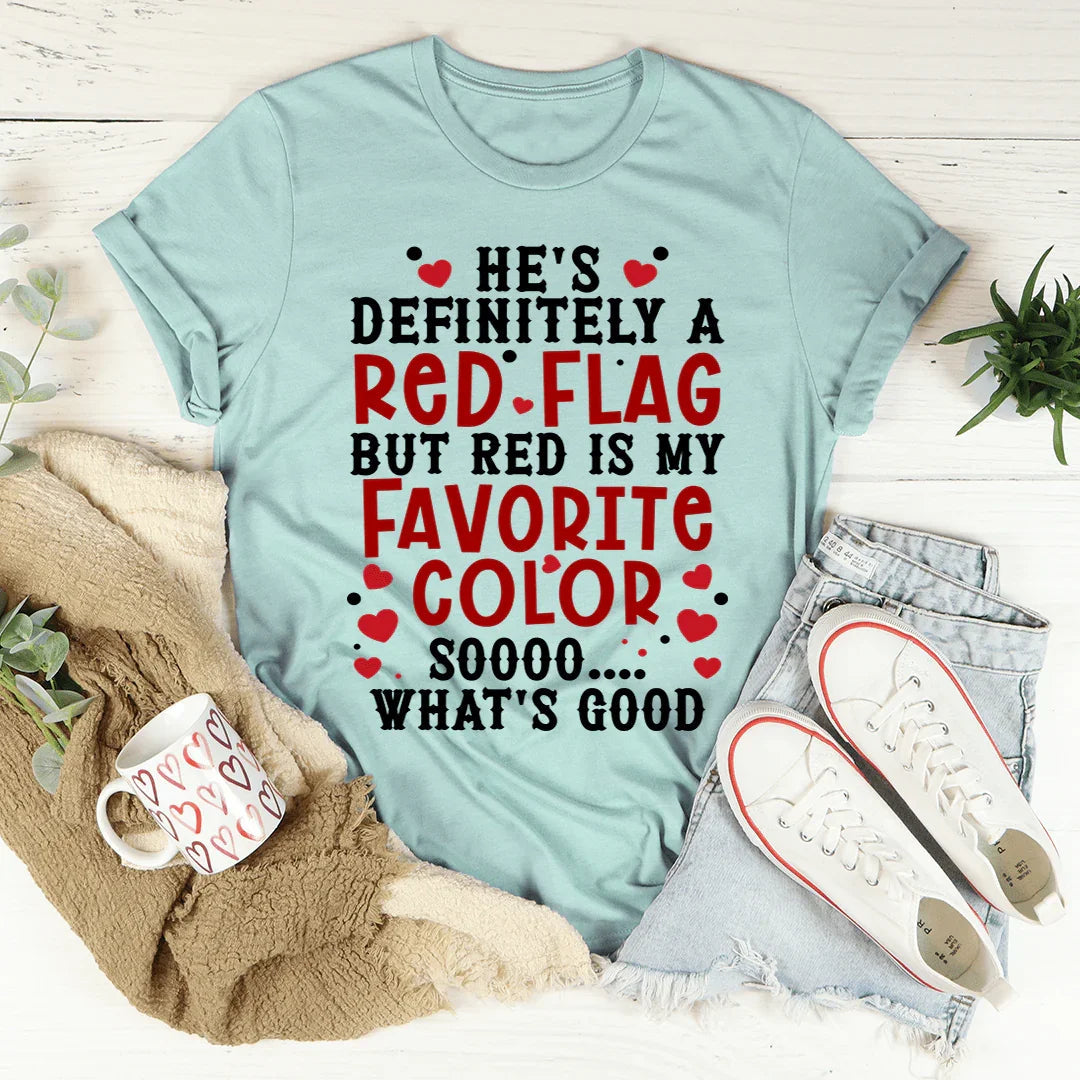 T-shirt Alerte Rouge