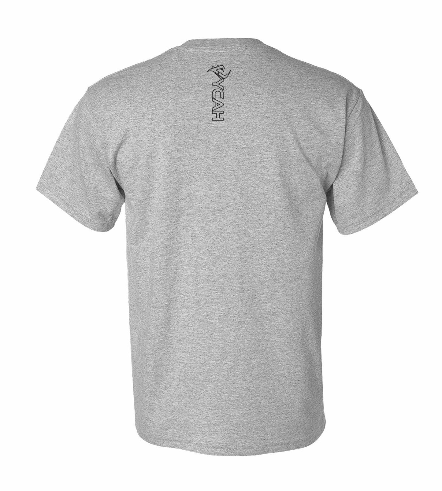Camiseta de Manga Corta Vycah - Gris Heather
