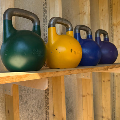 Heavy-Duty Shed Shelf Bracket Kit - Premium Storage Solution