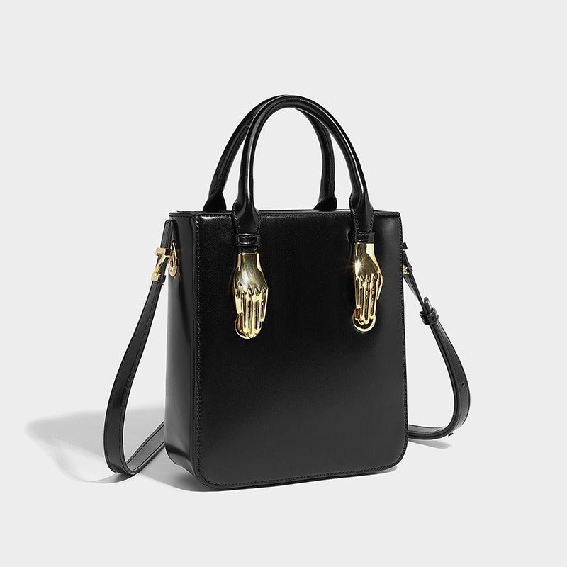 Bolso cruzado cuadrado pequeño y moderno para mujeres