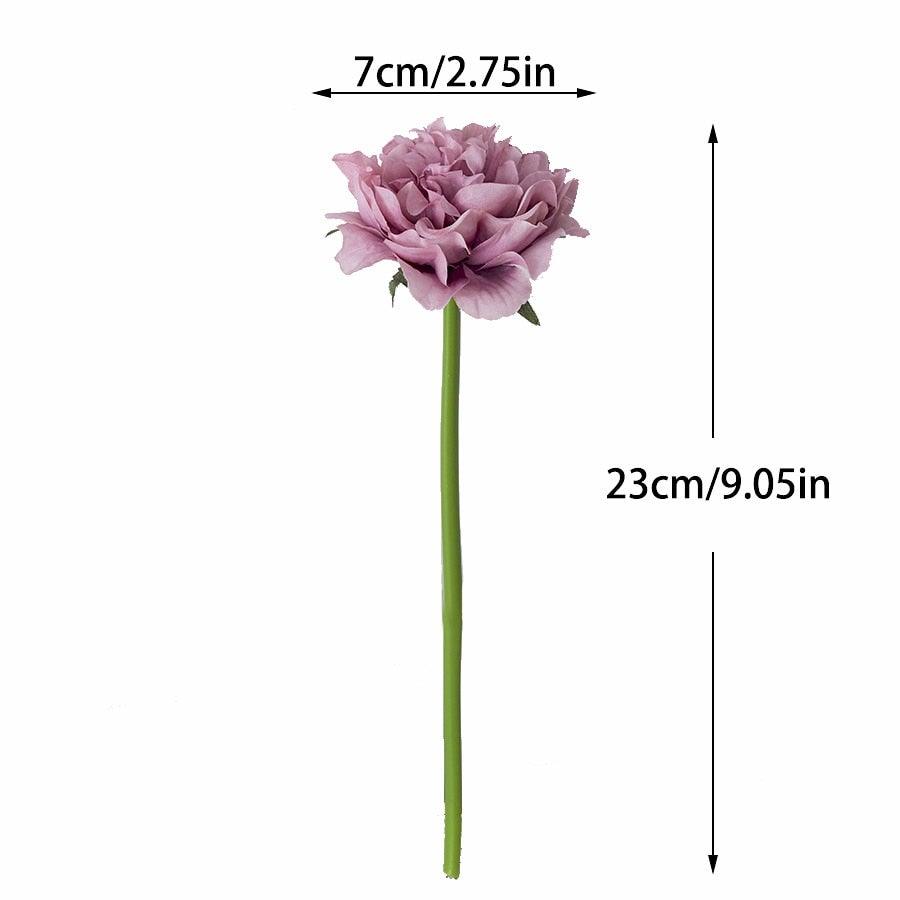 Premium Artificial Peony Silk Flowers for Elegant Decor