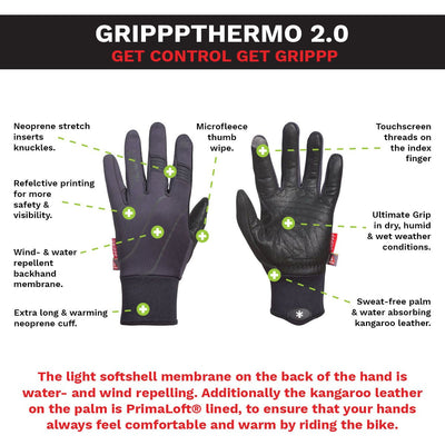 HIRZL GRIPPP THERMO 2.0 Bike Gloves