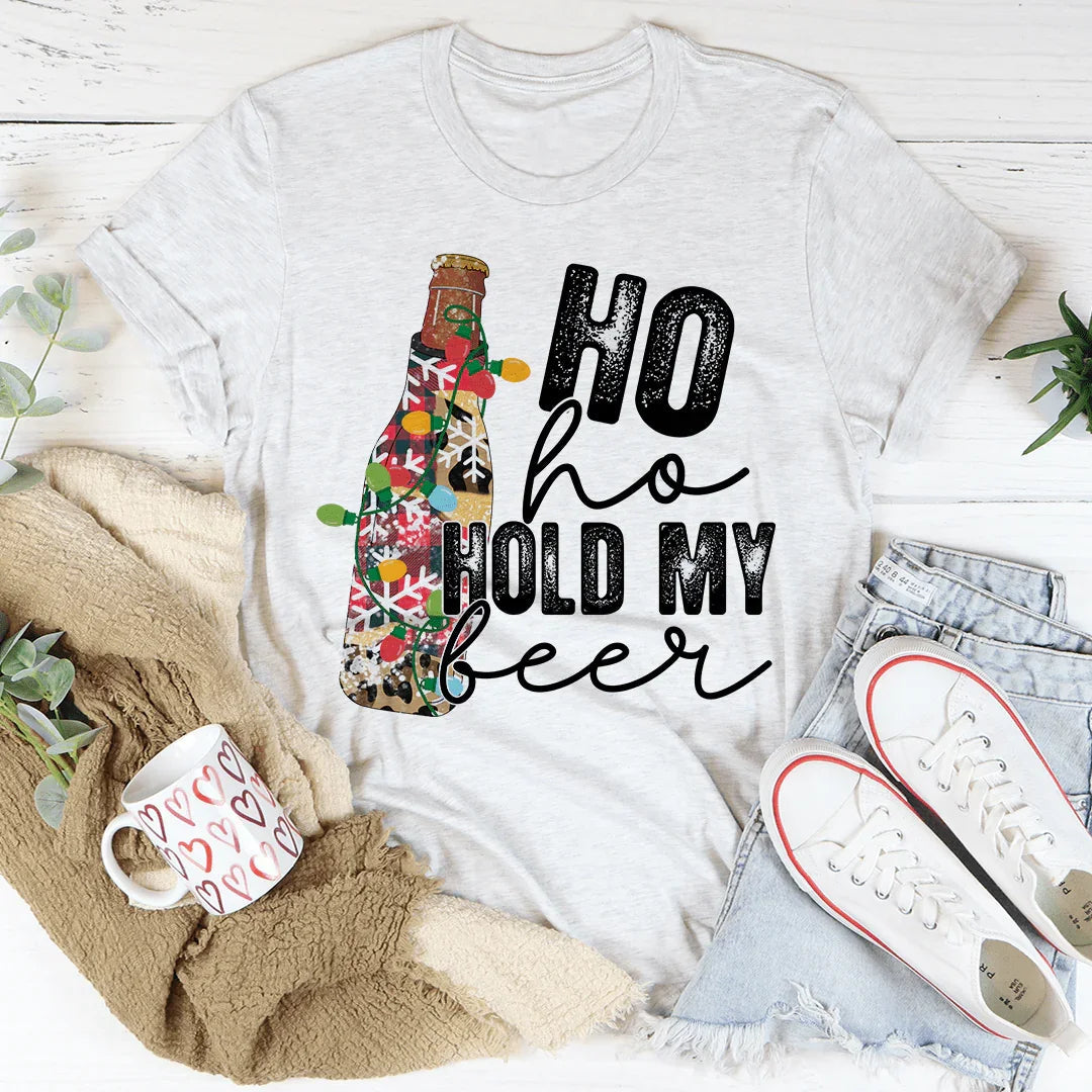 Camiseta Ho Ho Hold My Beer